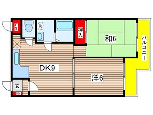 ヴィラ広沢の物件間取画像